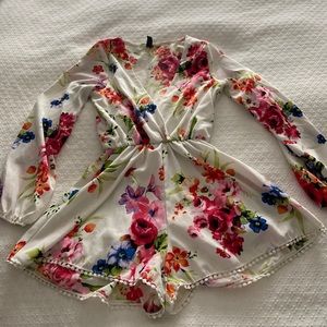 Floral romper